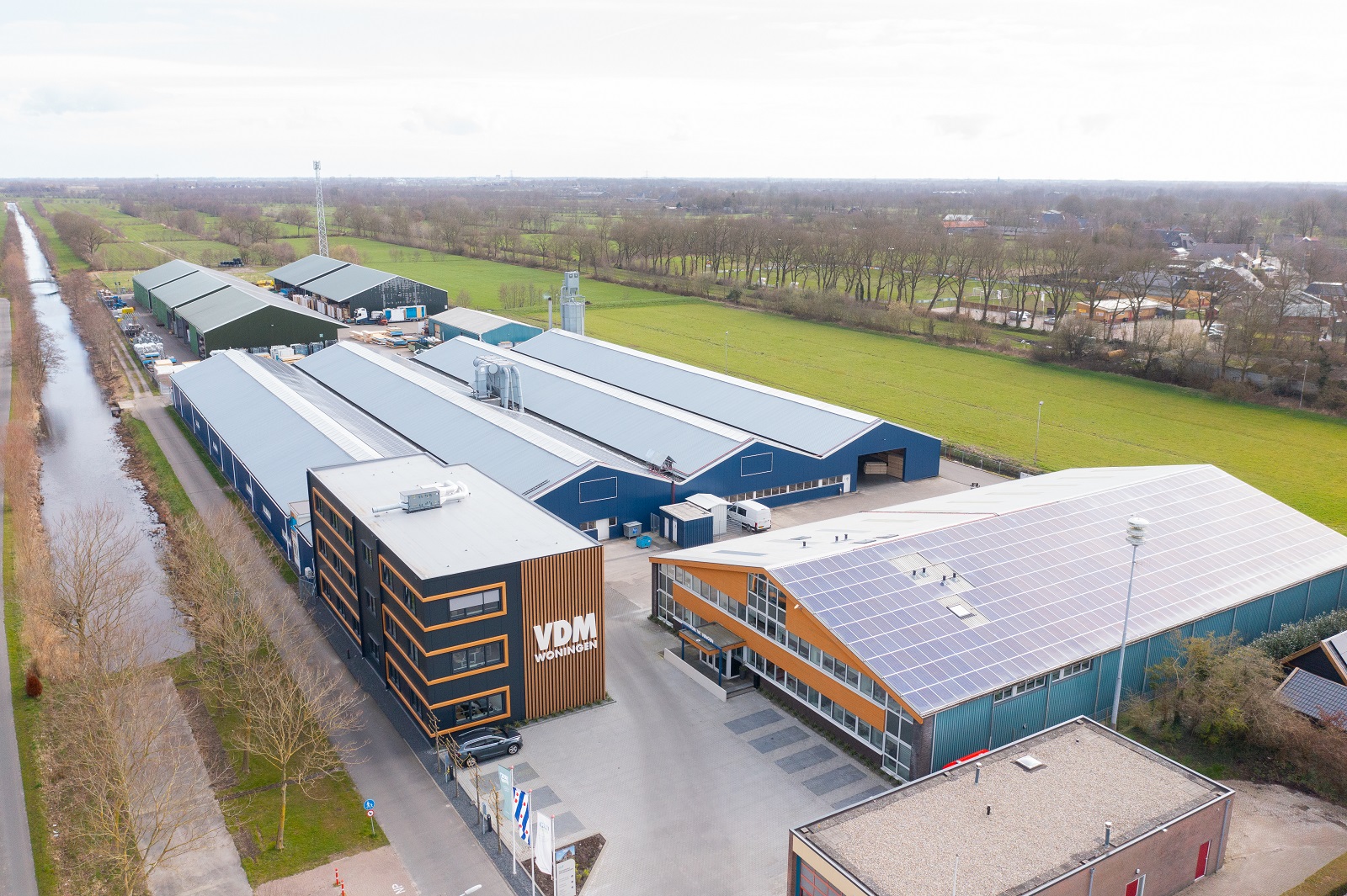 VDM Woningen, prefab houtskeletbouw,